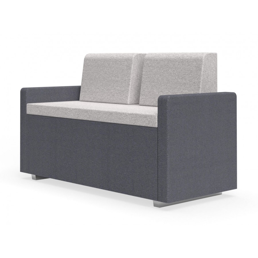 Sit-u Upholstered Twin Back Chair with Arms